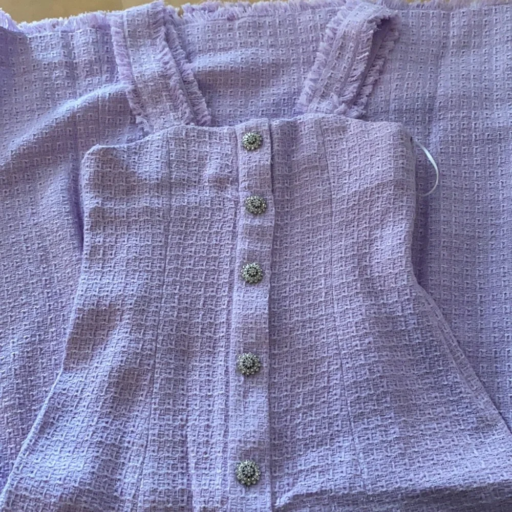 Zara Womens  tweed dress Sz M - Picture 8 of 11
